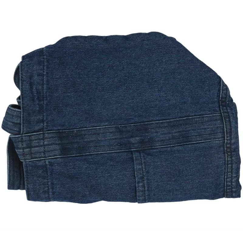 Casual Denim Slouch Bag Japanese Messenger Top-Handle Bag, Navy