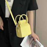 Box Bucket Handbags 202 Women Clutch Lady Bag Short Handle Tote Bolsas