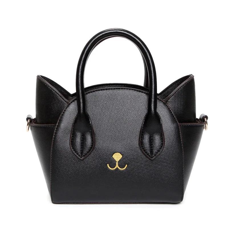 Cat Bags Woman Wing Handbags PU Messenger Bags