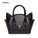 Cat Bags Woman Wing Handbags PU Messenger Bags