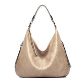 Casual Women's Leather Shoulder Bags Large Capacity Tote