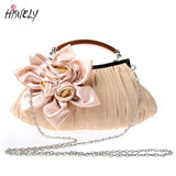 Bowknot Purse Handbag Evening Party Clutch Bag Wedding Prom Women WY10