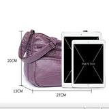 Casual Female Handbags Vintage Messenger Bags Retro Crossbody Bags