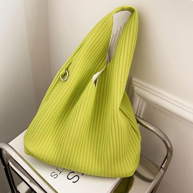 Chic Leather Bucket Shoulder Bag Crossbody Purse