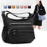 Casual Waterproof Nylon Crossbody Bag for Women