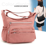 Casual Waterproof Nylon Crossbody Bag for Women