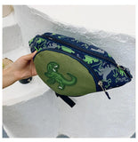 Cartoon Dinosaur Waist Bag for Kids
