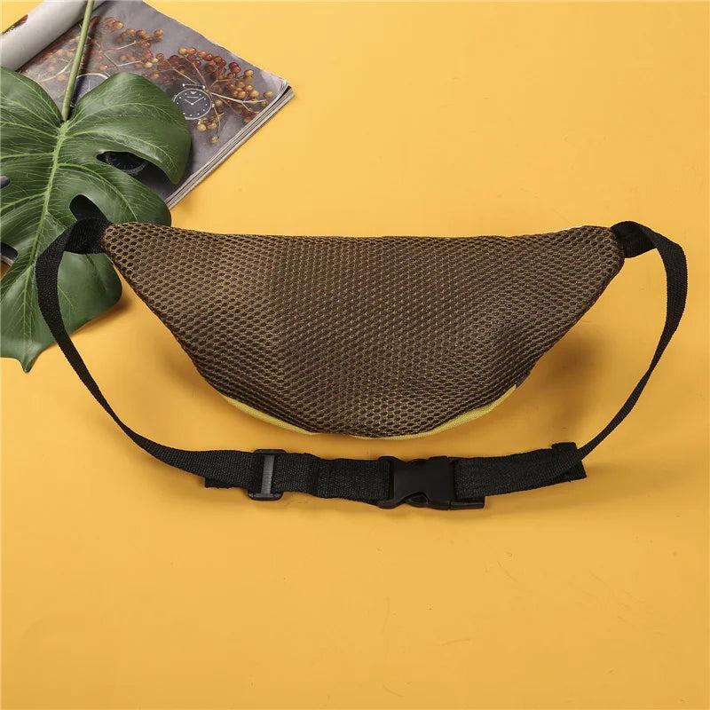 Cartoon Dinosaur Kids Waist Bag Fanny Pack Children Belt Pouch