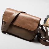Casual Men Leather Shoulder Bag High Quality Crossbody Satchel Messenger Bags