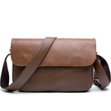 Casual Men Leather Shoulder Bag High Quality Crossbody Satchel Messenger Bags