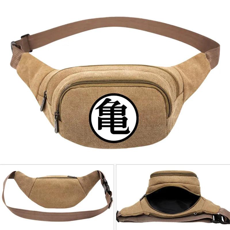 Casual Canvas Messenger Bags Waist Packs Purse Men Vintage Men Waist Bag