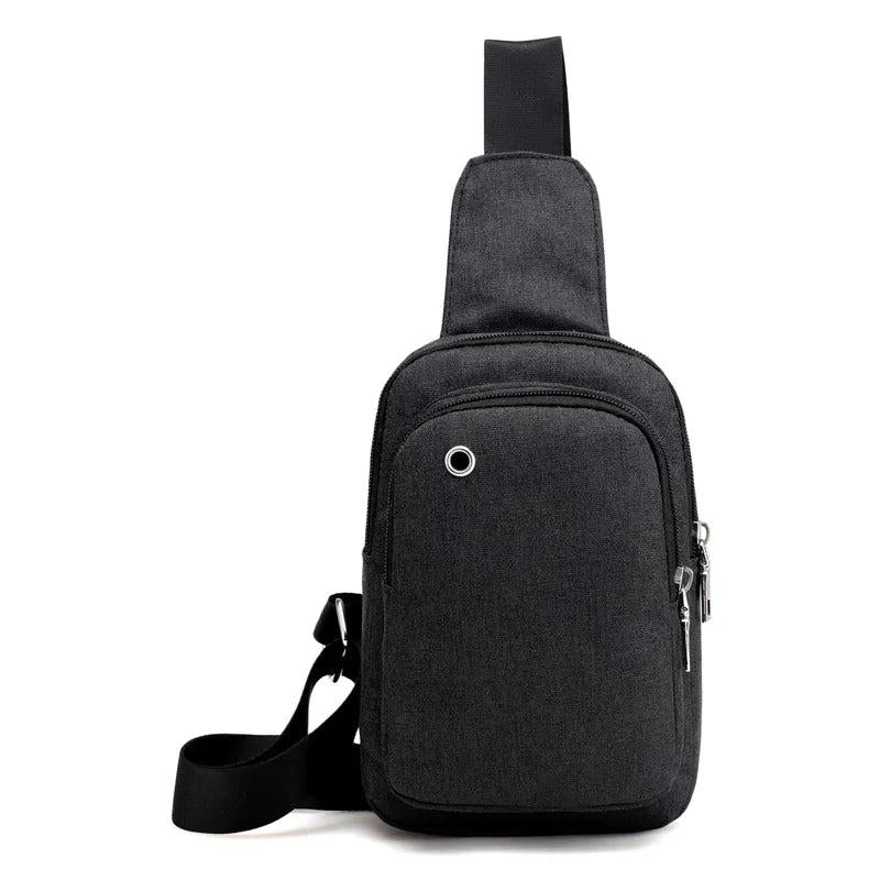 Casual Chest Bag for Man Young Boys Cross Body Bagpack Male Sporty