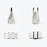 Casual Tote Bag Large Capacity Women Handbag Canvas Shopping Bag