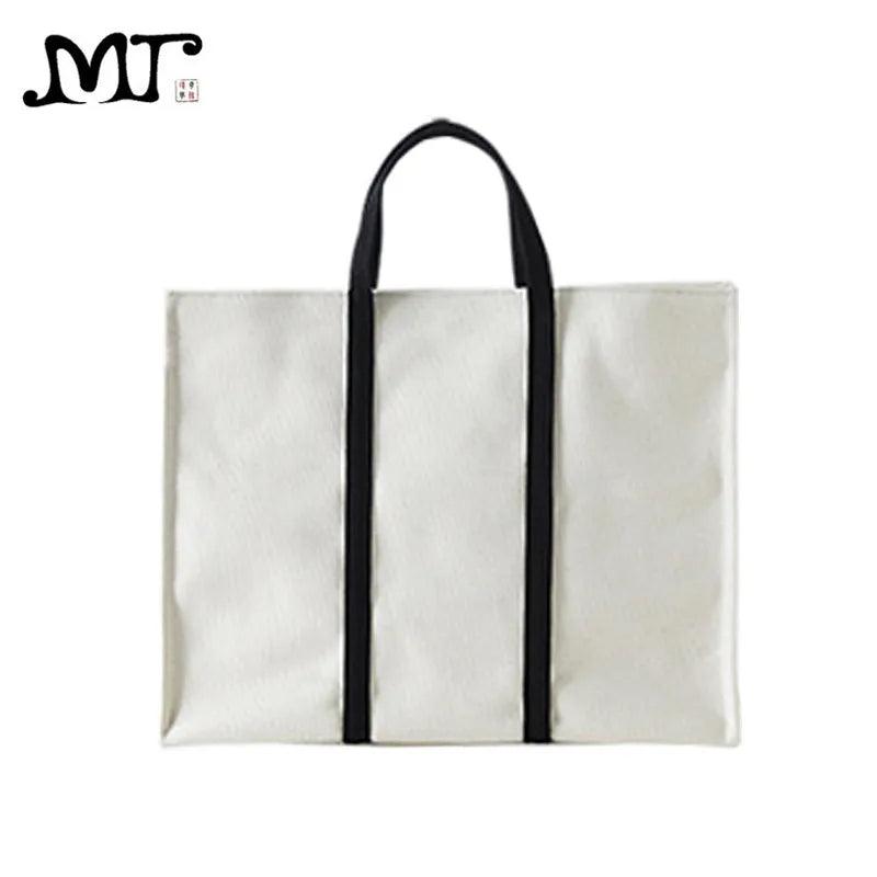 Casual Tote Bag Large Capacity Women Handbag Canvas Shopping Bag
