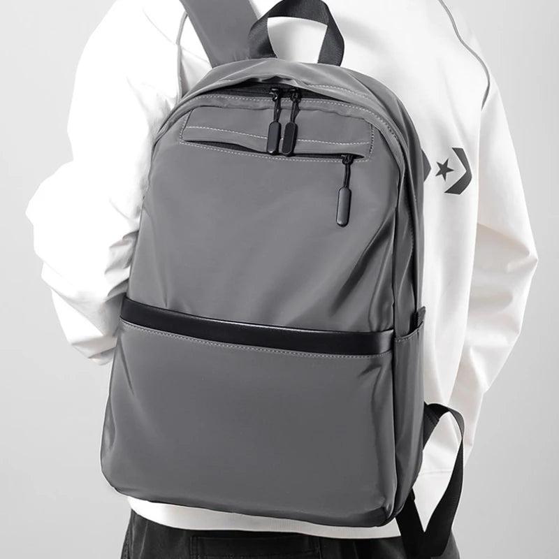 Casual Men's Business Backpack Nylon Large Capacity Student Schoolbag