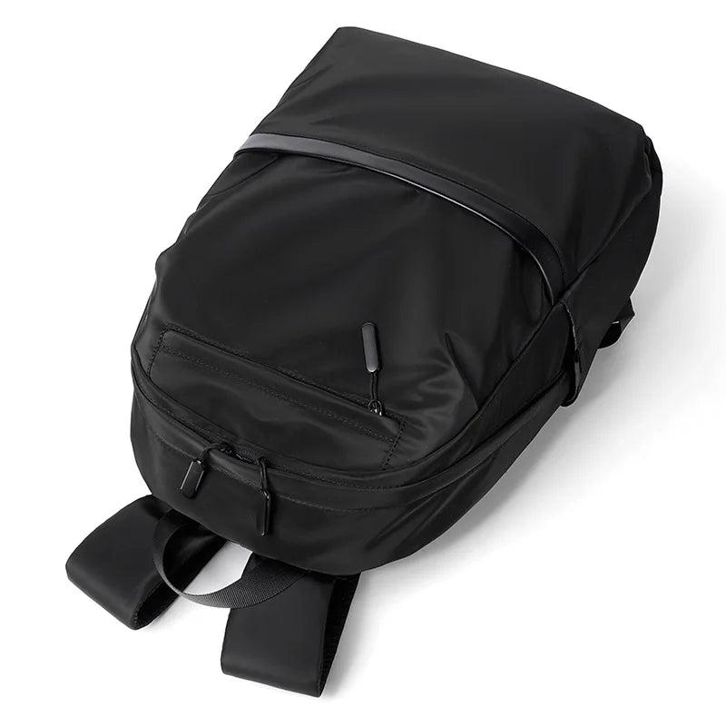 Casual Men's Business Backpack Nylon Large Capacity Student Schoolbag