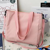 Casual Girl Backpack High Capacity Women Messenger Bag