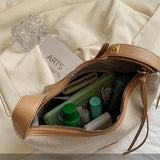 Casual Cotton Underarm Shoulder Bags Large Capacity Handbags for Women