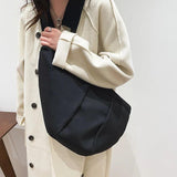 Casual Canvas Shoulder Bag for Women Crossbody Messenger Handbag Totes