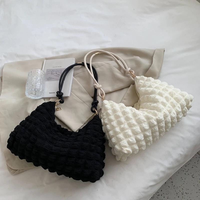 Cloud Shoulder Bag Large Capacity Tote Underarm Evening Bag