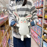 Cartoon Rabbit Messenger Bag Japanese Style Canvas Shoulder Bag
