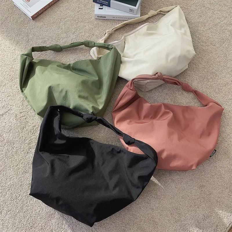 Casual Women Shoulder Bag Canvas Tote Handbags Large Capacity Crossbody Bag