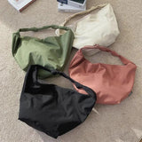 Casual Women Shoulder Bag Canvas Tote Handbags Large Capacity Crossbody Bag