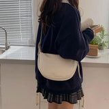 Casual One Shoulder Crossbody Bag Versatile Dumpling Bag