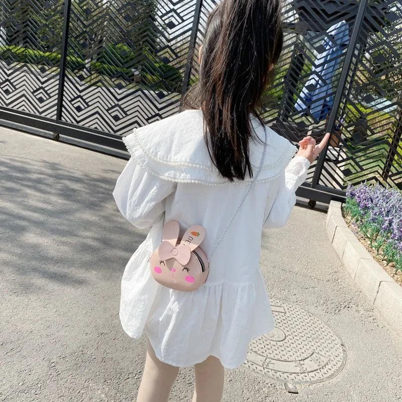 Cartoon Girl Cross-body Bag Multifunction Bolsa