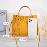 Cartoon Print Women's Bag Soft PU Leather Shoulder Bag Crossbody Bags