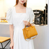 Cartoon Print Women's Bag Soft PU Leather Shoulder Bag Crossbody Bags