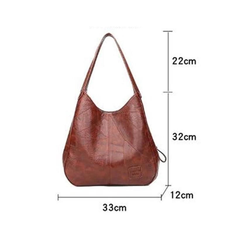 Casual Female Leather Messenger Bags Vintage Style