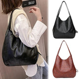 Casual Female Leather Messenger Bags Vintage Style