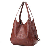 Casual Female Leather Messenger Bags Vintage Style