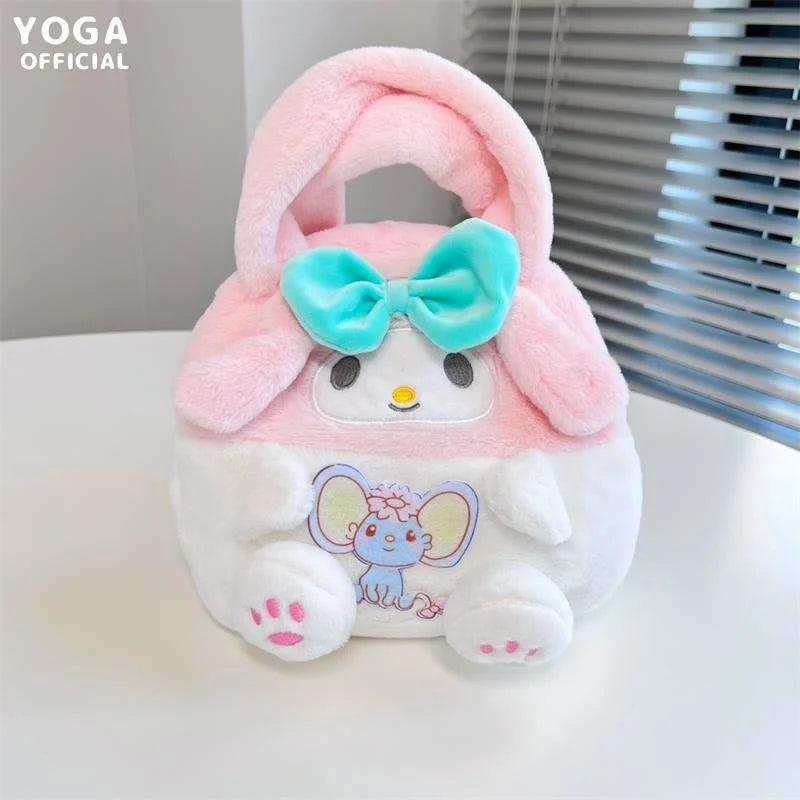Cartoon Dog Plush Doll Handbag for Girls