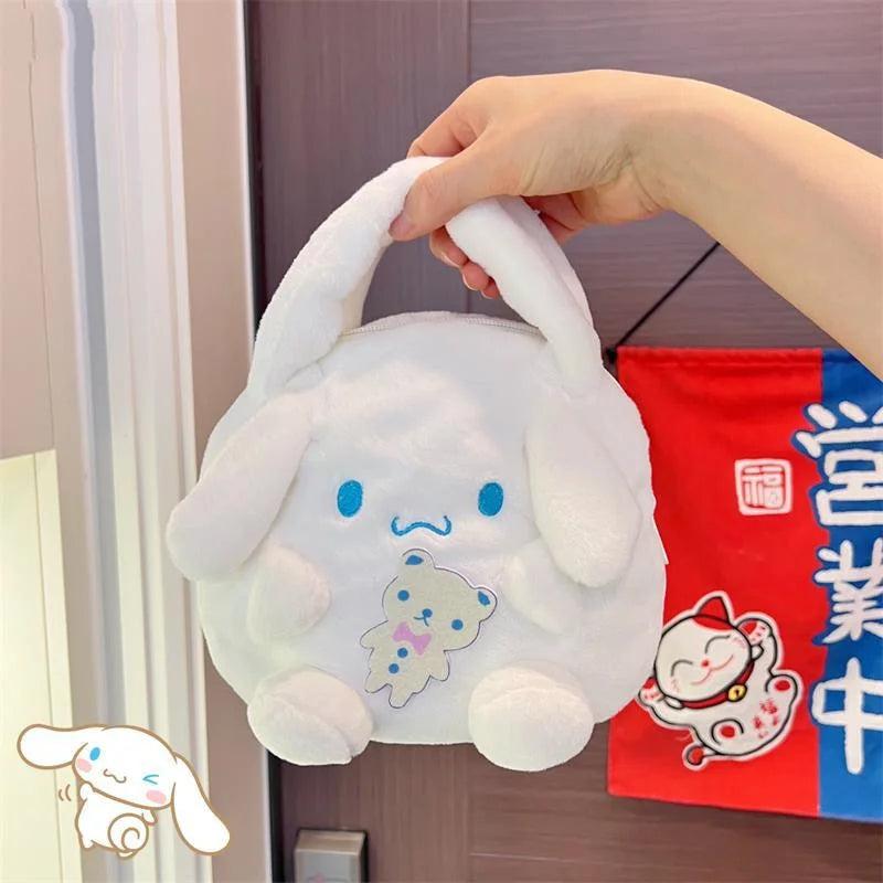 Cartoon Dog Plush Doll Handbag for Girls