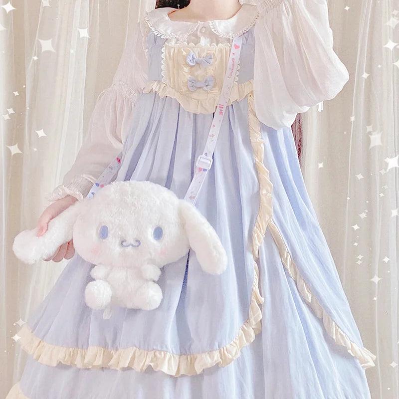 Cartoon Dog Plush Doll Handbag for Girls