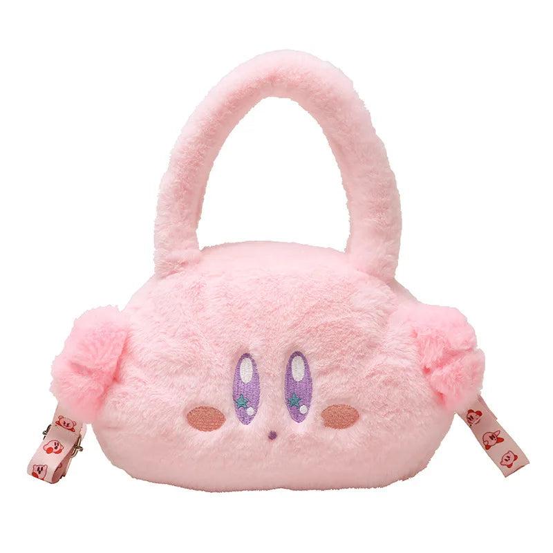 Cartoon Doll Girl Plush Shoulder Crossbody Bag Women Handbag