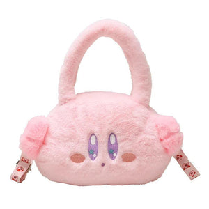 Cartoon Doll Girl Plush Shoulder Crossbody Bag Women Handbag