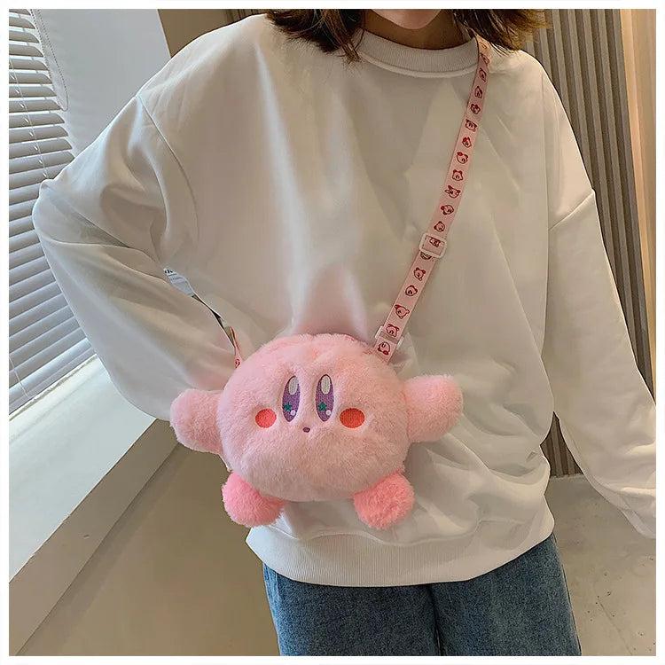 Cartoon Doll Girl Plush Shoulder Crossbody Bag Women Handbag