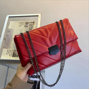 Casual Chain Crossbody Bags For Women Shoulder Bag Ladies Handbags