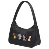Cartoon Pattern Print Armpit Bag for Women Shoulder Handbags