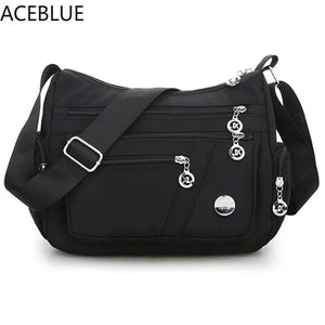Casual Waterproof Crossbody Bag Women Nylon Messenger Bags