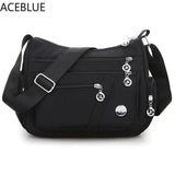 Casual Waterproof Crossbody Bag Women Nylon Messenger Bags