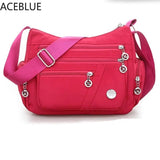 Casual Waterproof Crossbody Bag Women Nylon Messenger Bags