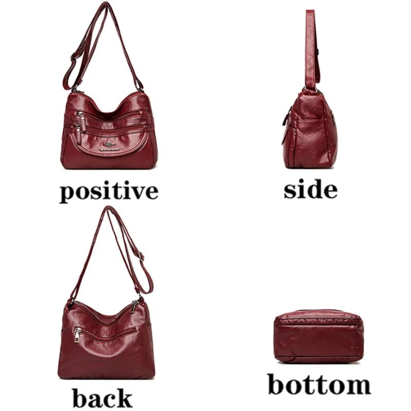 Chic PU Leather Women's Shoulder Bag