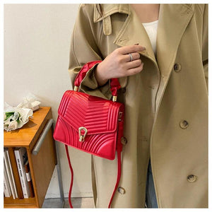 Casual Shoulder Bag Women Crossbody Handbag PU Leather Purse