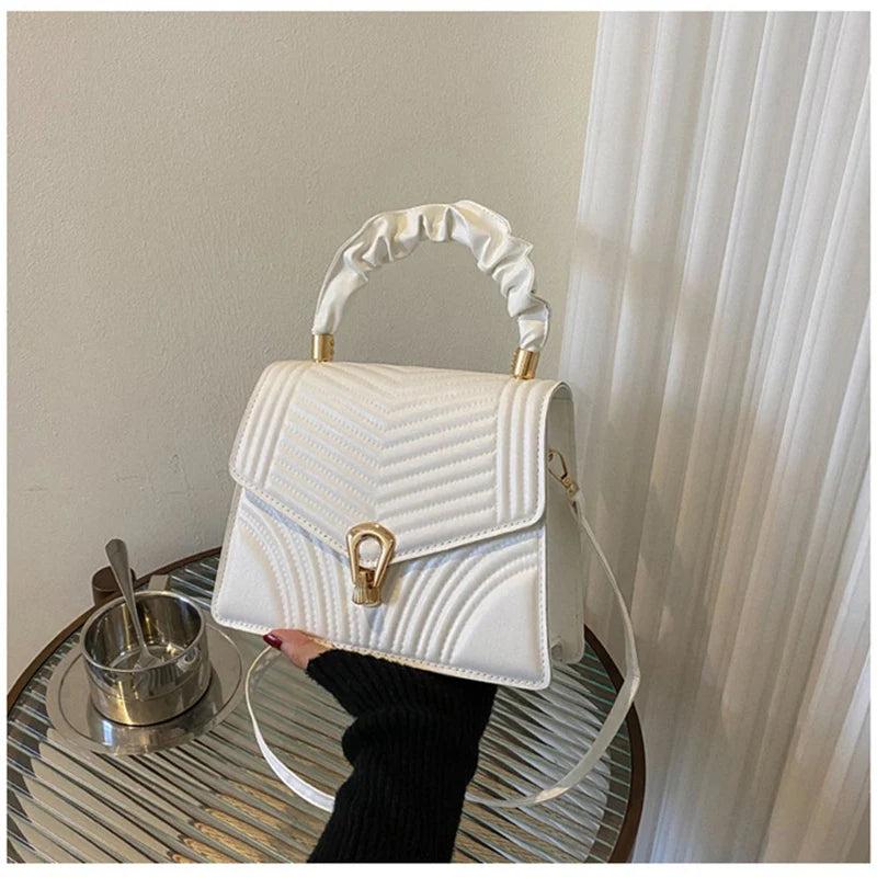 Casual Shoulder Bag Women Crossbody Handbag PU Leather Purse