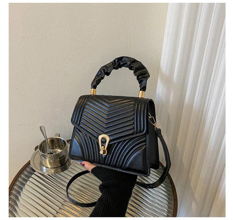 Casual Shoulder Bag Women Crossbody Handbag PU Leather Purse