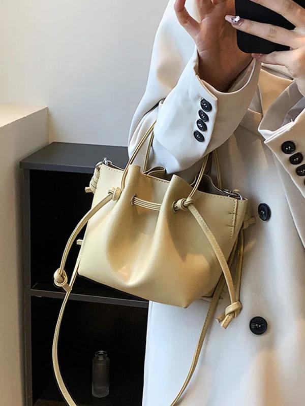 Bucket Women's Bag Crossbody Shoulder Pu Leather